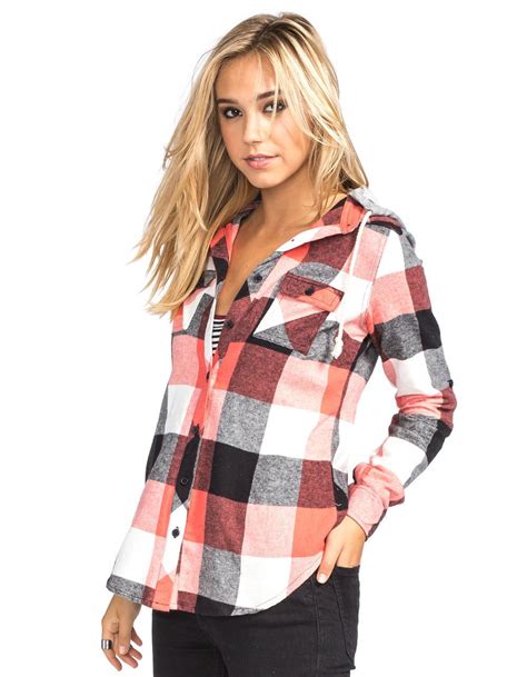 flannels for women.